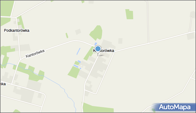 Kantorówka, Kantorówka, mapa Kantorówka