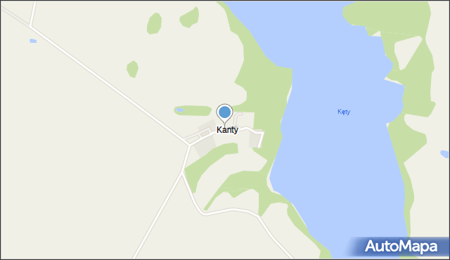 Kanty, Kanty, mapa Kanty