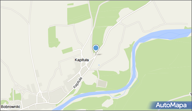 Kapituła, Kapituła, mapa Kapituła