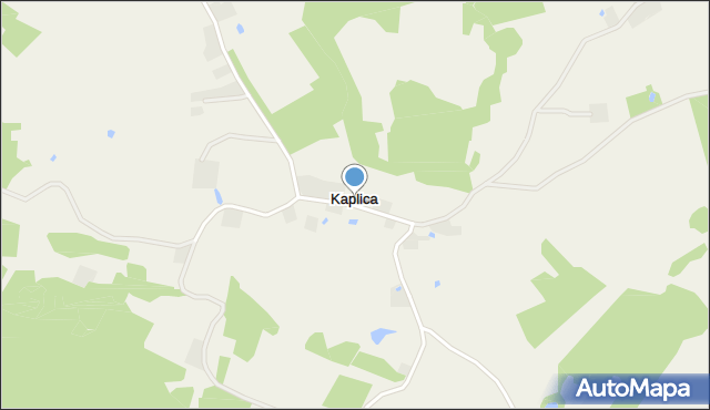 Kaplica, Kaplica, mapa Kaplica