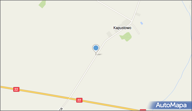 Kapustowo gmina Malbork, Kapustowo, mapa Kapustowo gmina Malbork