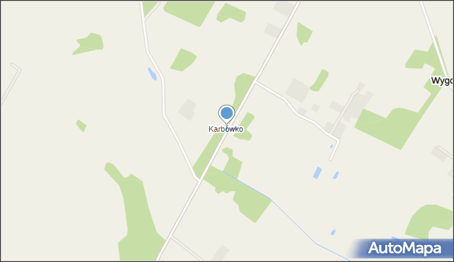 Karbówko, Karbówko, mapa Karbówko