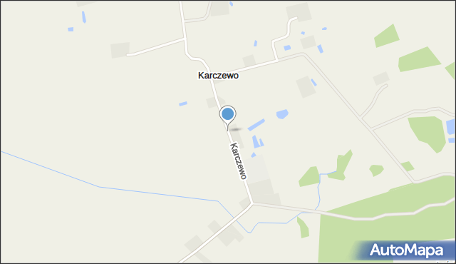 Karczewo gmina Rajgród, Karczewo, mapa Karczewo gmina Rajgród