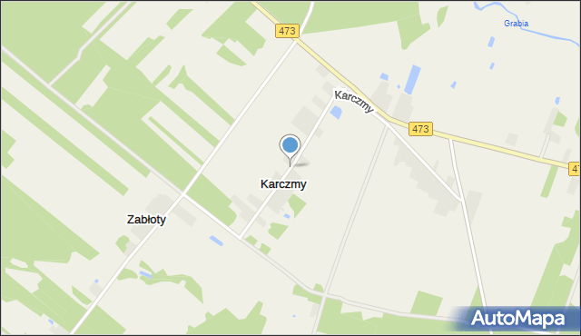 Karczmy, Karczmy, mapa Karczmy