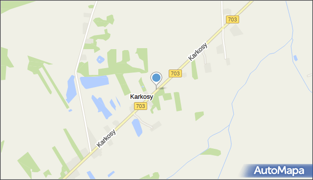 Karkosy, Karkosy, mapa Karkosy