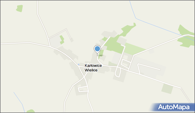 Karłowice Wielkie, Karłowice Wielkie, mapa Karłowice Wielkie