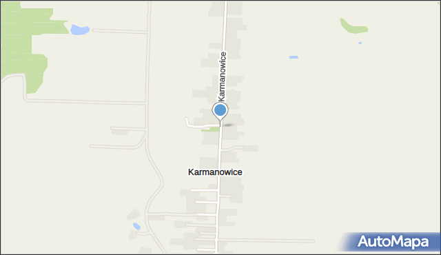 Karmanowice, Karmanowice, mapa Karmanowice