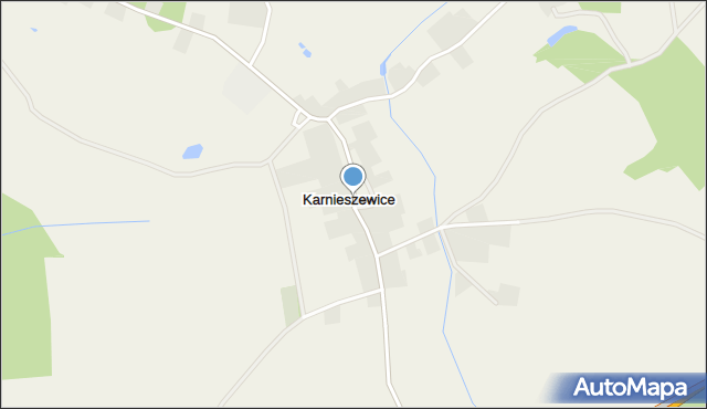 Karnieszewice, Karnieszewice, mapa Karnieszewice