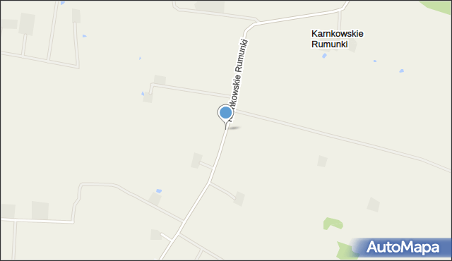 Karnkowskie Rumunki, Karnkowskie Rumunki, mapa Karnkowskie Rumunki