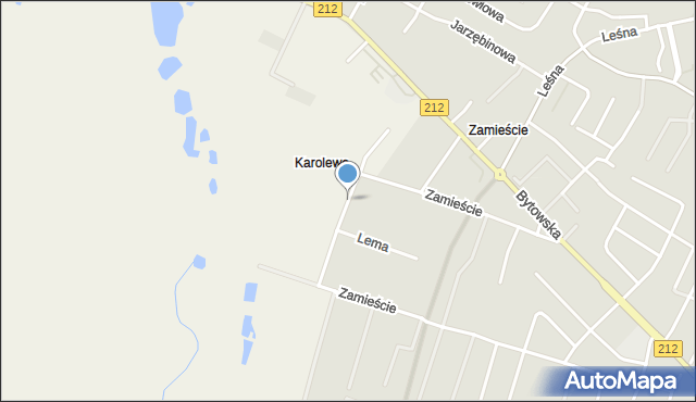 Karolewo gmina Chojnice, Karolewo, mapa Karolewo gmina Chojnice