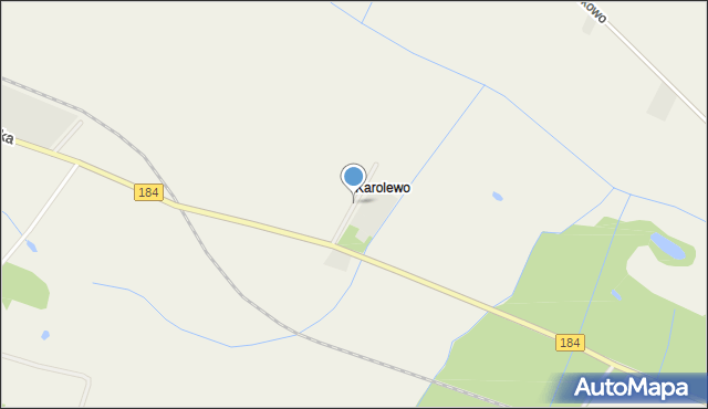 Karolewo gmina Ostroróg, Karolewo, mapa Karolewo gmina Ostroróg