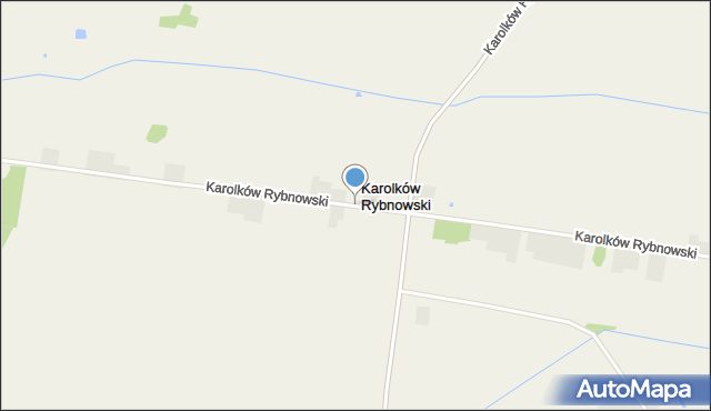 Karolków Rybnowski, Karolków Rybnowski, mapa Karolków Rybnowski