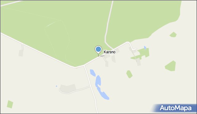 Karsno, Karsno, mapa Karsno