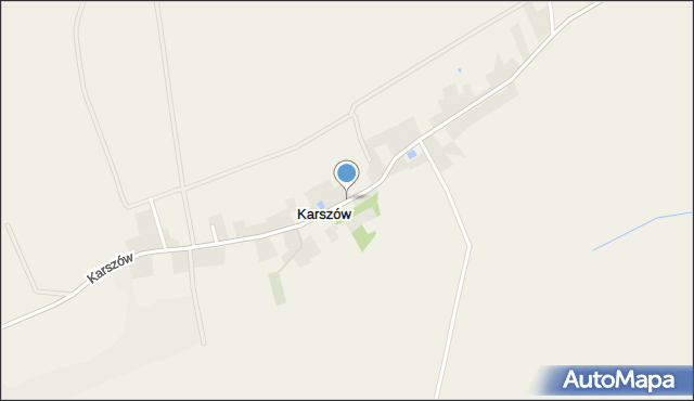 Karszów, Karszów, mapa Karszów