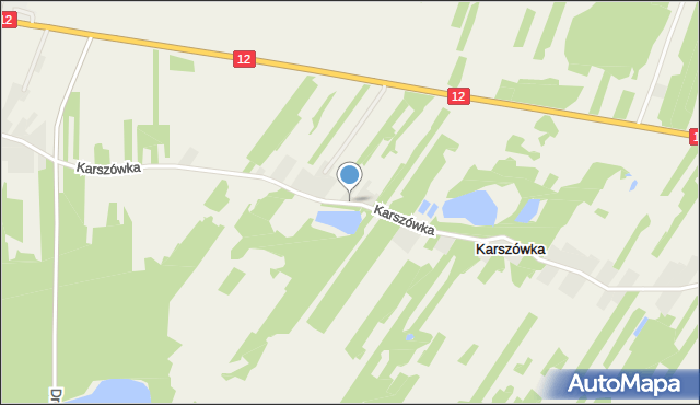 Karszówka, Karszówka, mapa Karszówka