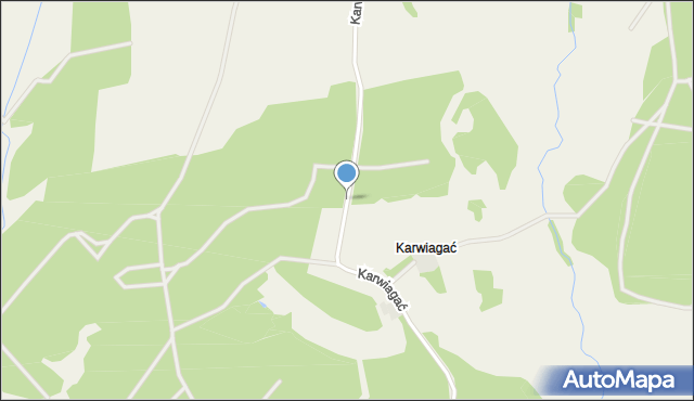 Karwiagać, Karwiagać, mapa Karwiagać