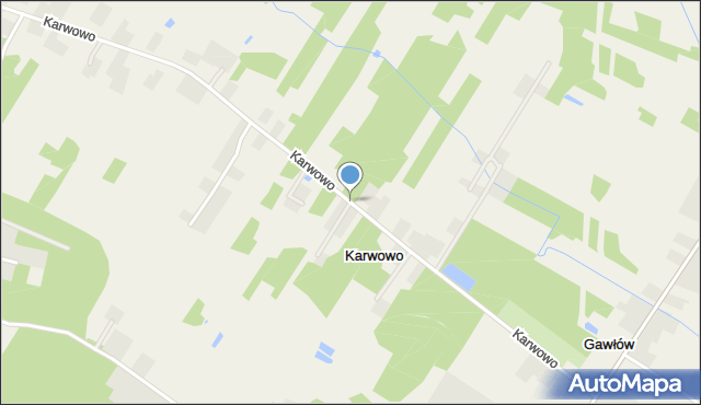 Karwowo gmina Sochaczew, Karwowo, mapa Karwowo gmina Sochaczew