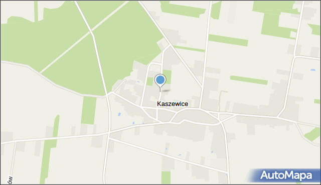 Kaszewice, Kaszewice, mapa Kaszewice