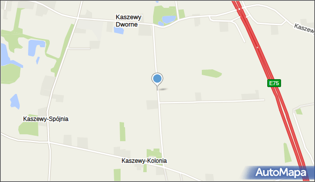 Kaszewy-Kolonia, Kaszewy-Kolonia, mapa Kaszewy-Kolonia