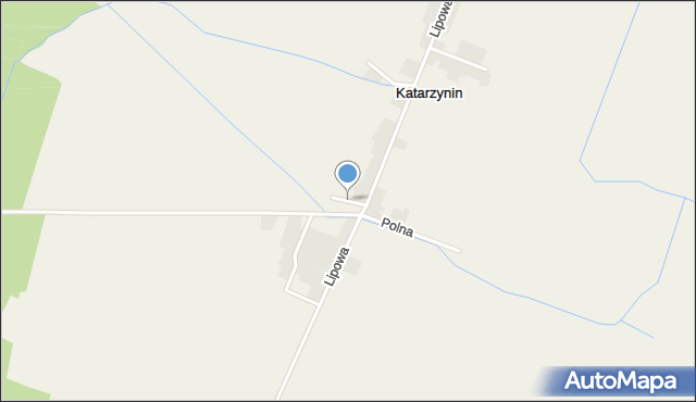 Katarzynin, Katarzynin, mapa Katarzynin