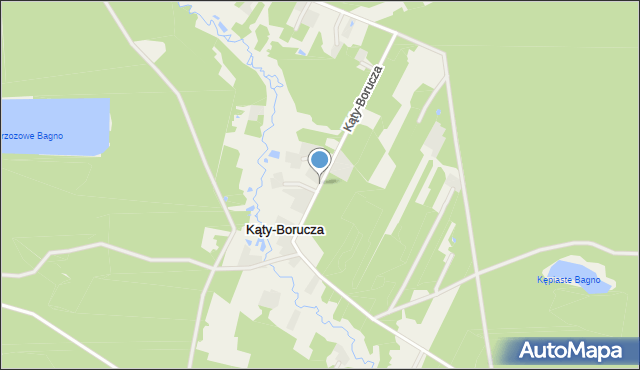 Kąty-Borucza, Kąty-Borucza, mapa Kąty-Borucza