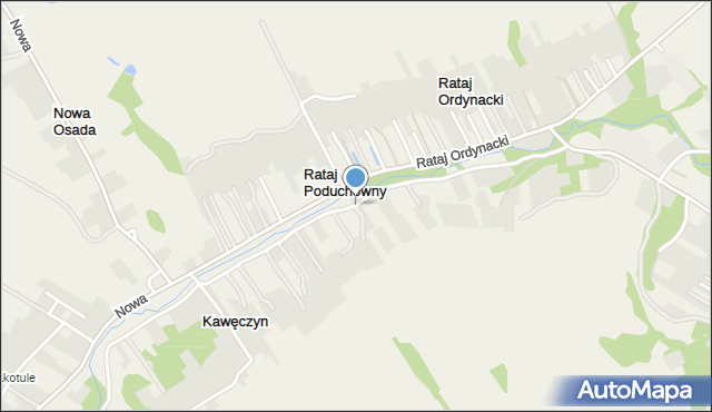 Kawęczyn gmina Godziszów, Kawęczyn, mapa Kawęczyn gmina Godziszów