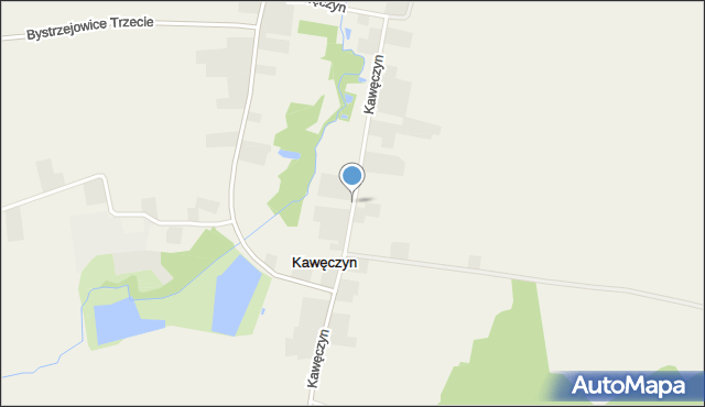 Kawęczyn gmina Piaski, Kawęczyn, mapa Kawęczyn gmina Piaski