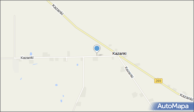 Kazanki, Kazanki, mapa Kazanki