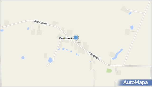 Kazimierki, Kazimierki, mapa Kazimierki