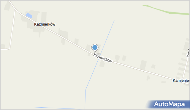 Kaźmierków, Kaźmierków, mapa Kaźmierków