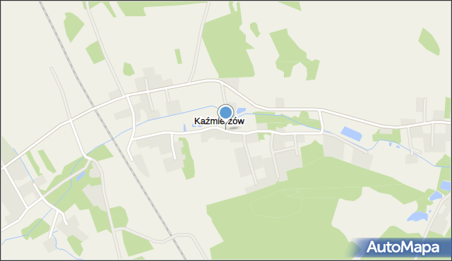 Kaźmierzów, Kaźmierzów, mapa Kaźmierzów