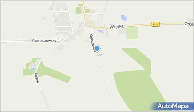 Narok, Karczowska, mapa Narok