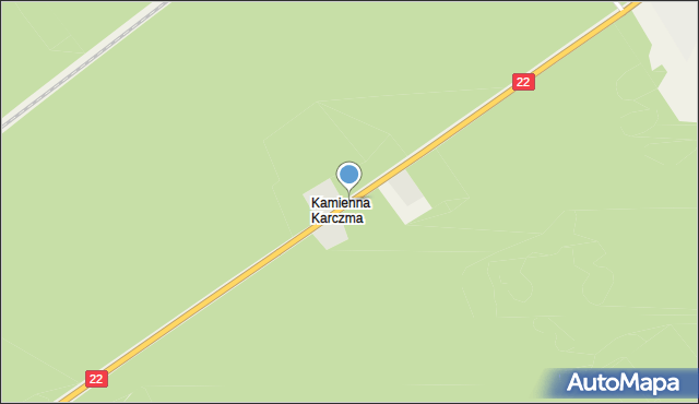 Piece gmina Kaliska, Kamienna Karczma, mapa Piece gmina Kaliska