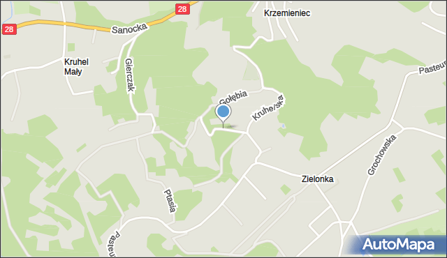 Przemyśl, Kaczmarskiego Jacka, mapa Przemyśla