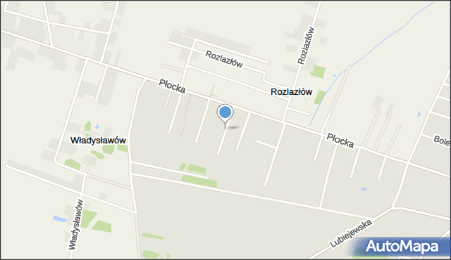 Sochaczew, Kasprowicza Jana, mapa Sochaczew