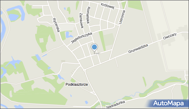 Sulejów powiat piotrkowski, Kazimierza Sprawiedliwego, mapa Sulejów powiat piotrkowski