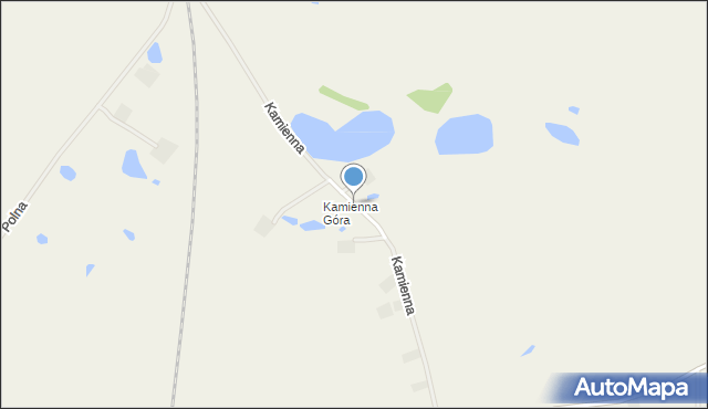 Świekatowo, Kamienna, mapa Świekatowo