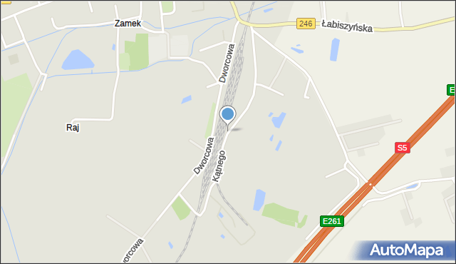 Szubin, Kątnego Jana, ks., mapa Szubin