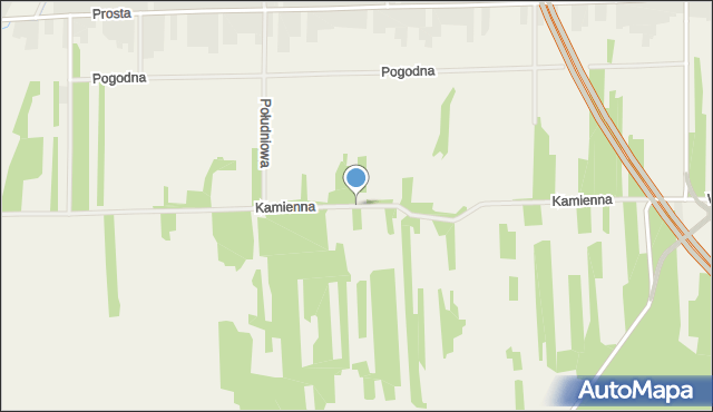 Węgrzynów gmina Mniów, Kamienna, mapa Węgrzynów gmina Mniów
