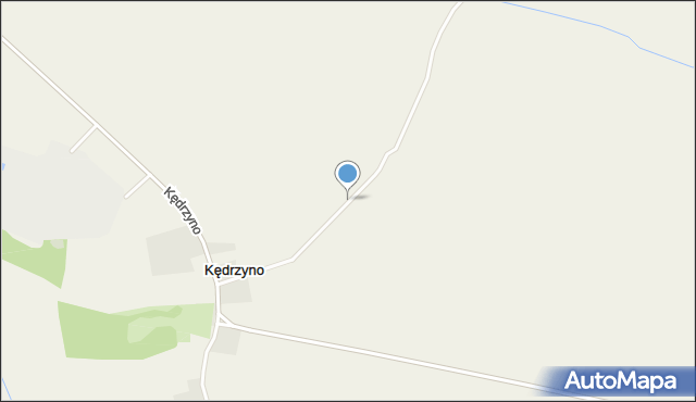 Kędrzyno, Kędrzyno, mapa Kędrzyno