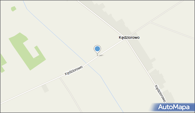 Kędziorowo, Kędziorowo, mapa Kędziorowo