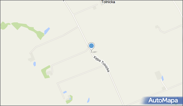 Kępa Tolnicka, Kępa Tolnicka, mapa Kępa Tolnicka