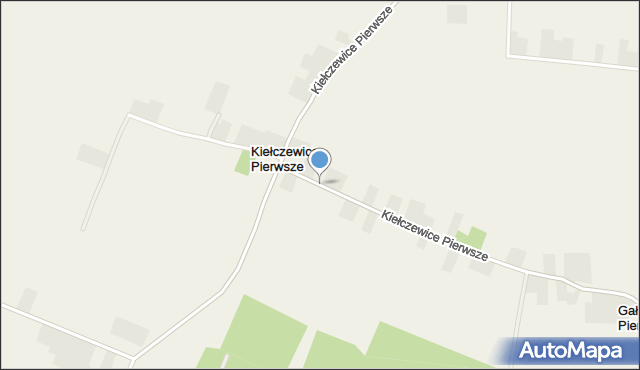 Kiełczewice Pierwsze, Kiełczewice Pierwsze, mapa Kiełczewice Pierwsze