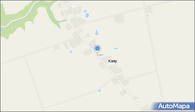 Kiełp, Kiełp, mapa Kiełp