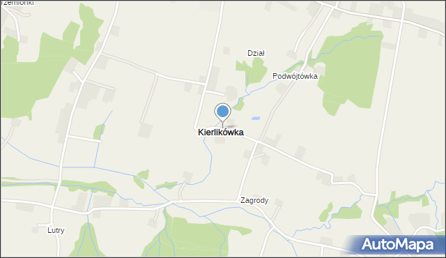 Kierlikówka, Kierlikówka, mapa Kierlikówka