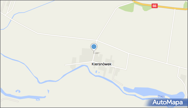 Kiersnówek, Kiersnówek, mapa Kiersnówek