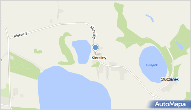 Kierzliny, Kierzliny, mapa Kierzliny