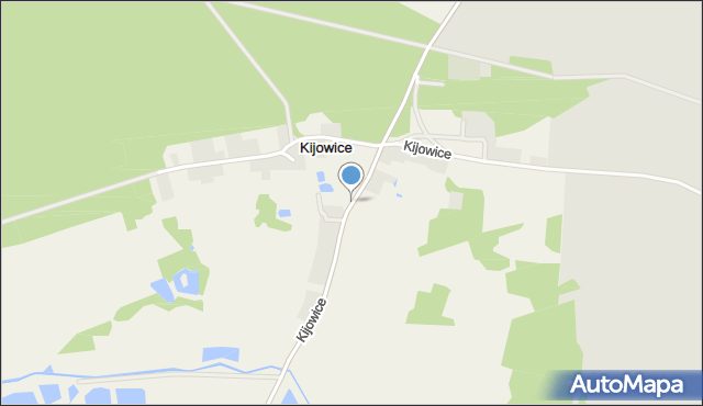 Kijowice, Kijowice, mapa Kijowice