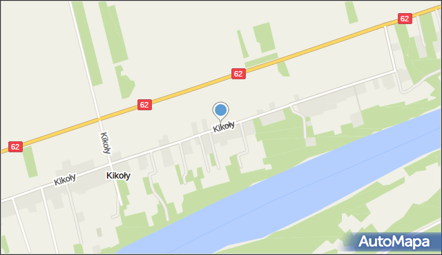 Kikoły, Kikoły, mapa Kikoły