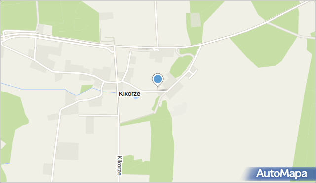 Kikorze, Kikorze, mapa Kikorze